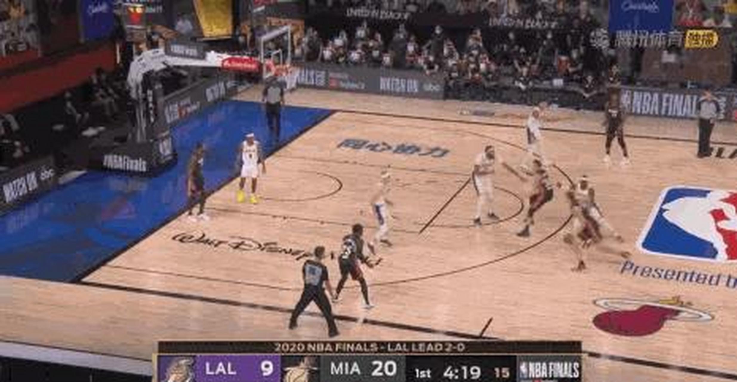 广东队逆转热火，浓眉哥刷新纪录